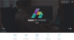 Desktop Screenshot of highsolutions.org